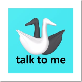 talk to me Posters and Art